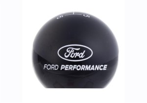 Ford Mustang Shift Knob - Ford Racing - 6 Speed - Black - `15-`17